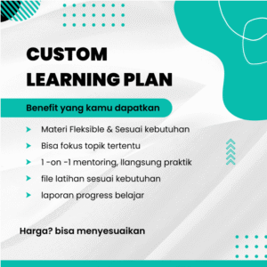 Private Course - Custom Learning Plan