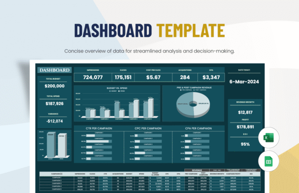 Template Spreadsheet Profesional - Gambar 3